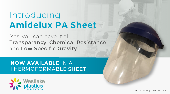 Westlake Plastics is Changing the Thermoplastics Industry with the Launch of Amidelux PA Sheet